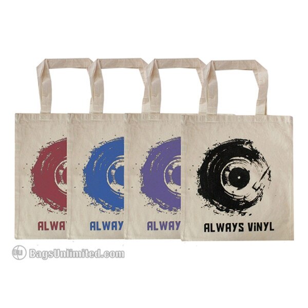 Cotton Tote - Record Design